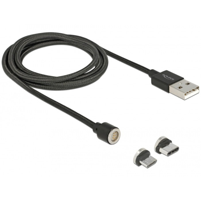 DeLOCK DeLOCK Magnetische USB data-laadkabelset voor Micro
