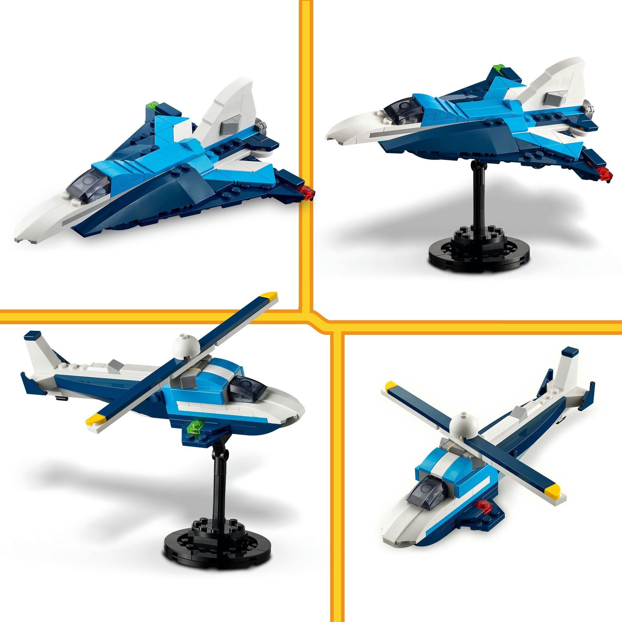 Lego 31160 creator 3-in-1 luchtvaartracevliegtuig