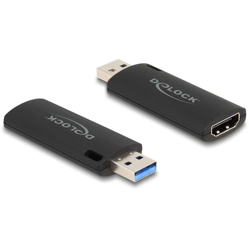 Delock hdmi video capture stick usb-a adapter (zwart)