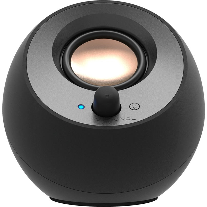 Creative pebble v3 pc-luidspreker (zwart, bluetooth, usb-c, aux)