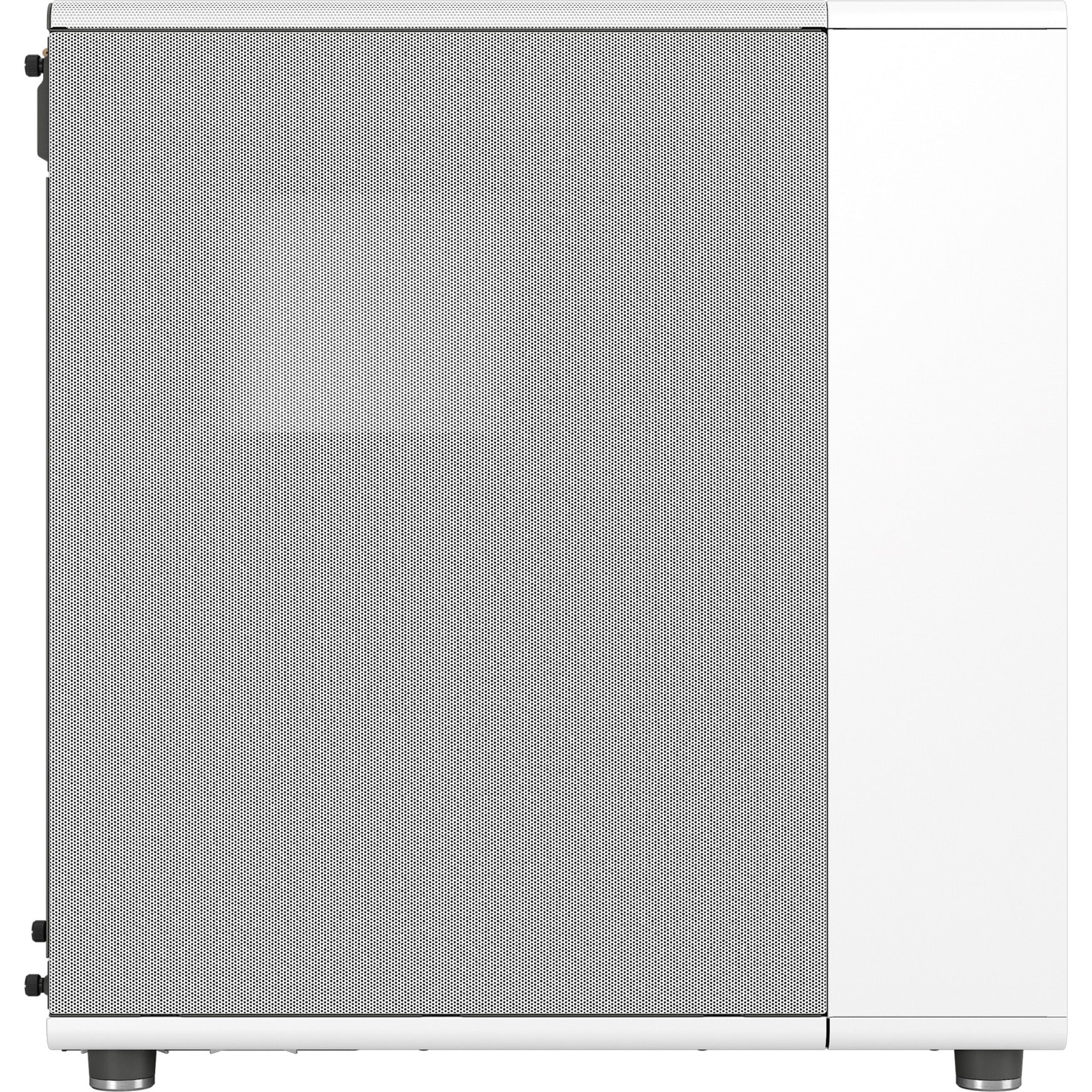 Fractal design north midi tower behuizing (wit houtkleur | 2x usb-a | 1x usb-c)