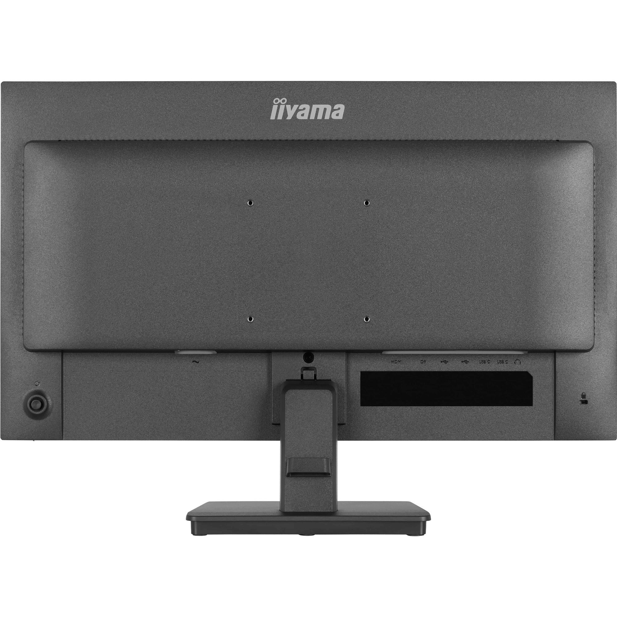 Iiyama prolite x2497hsu-b1 23.8 monitor (zwart, hdmi, displayport, 2x usb-a, 2x usb-c)
