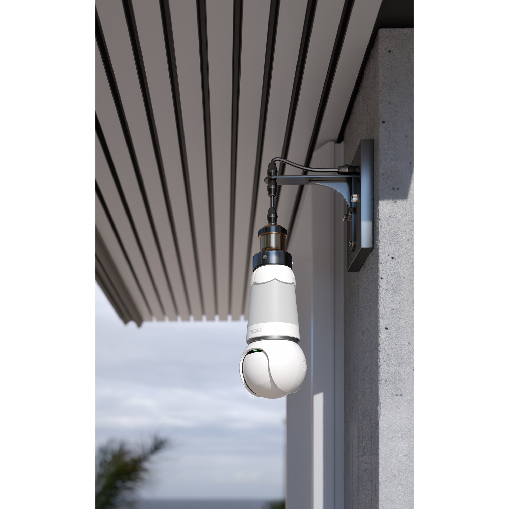 Imou bulb cam 2k beveiligingscamera (wit, e26 e27 universele schroeffitting)