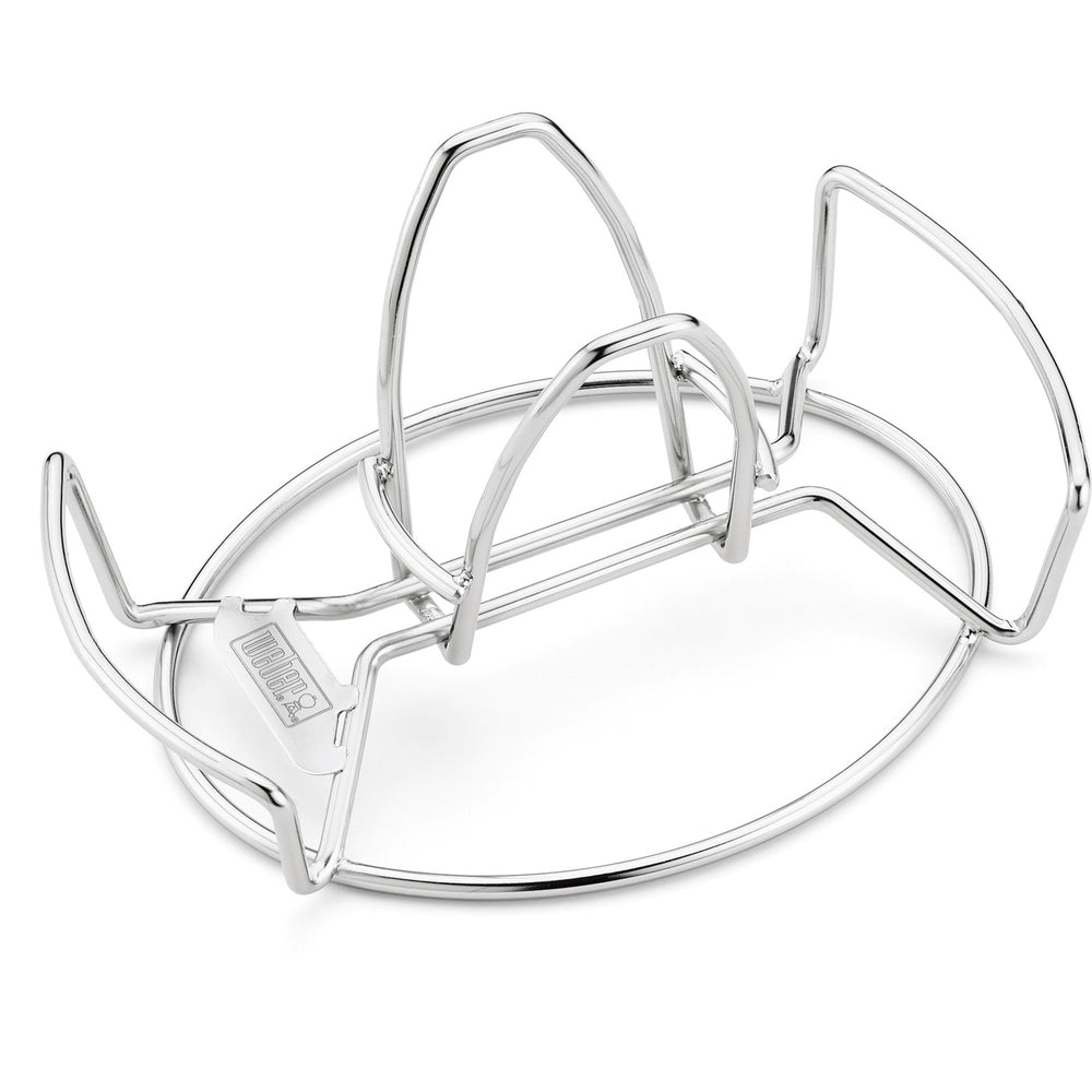 Weber gevogeltestomer gevogeltehouder (zilver)