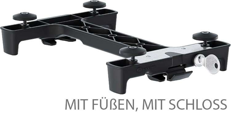 Racktime adapterplaat snap-it 2.0 met gleuf