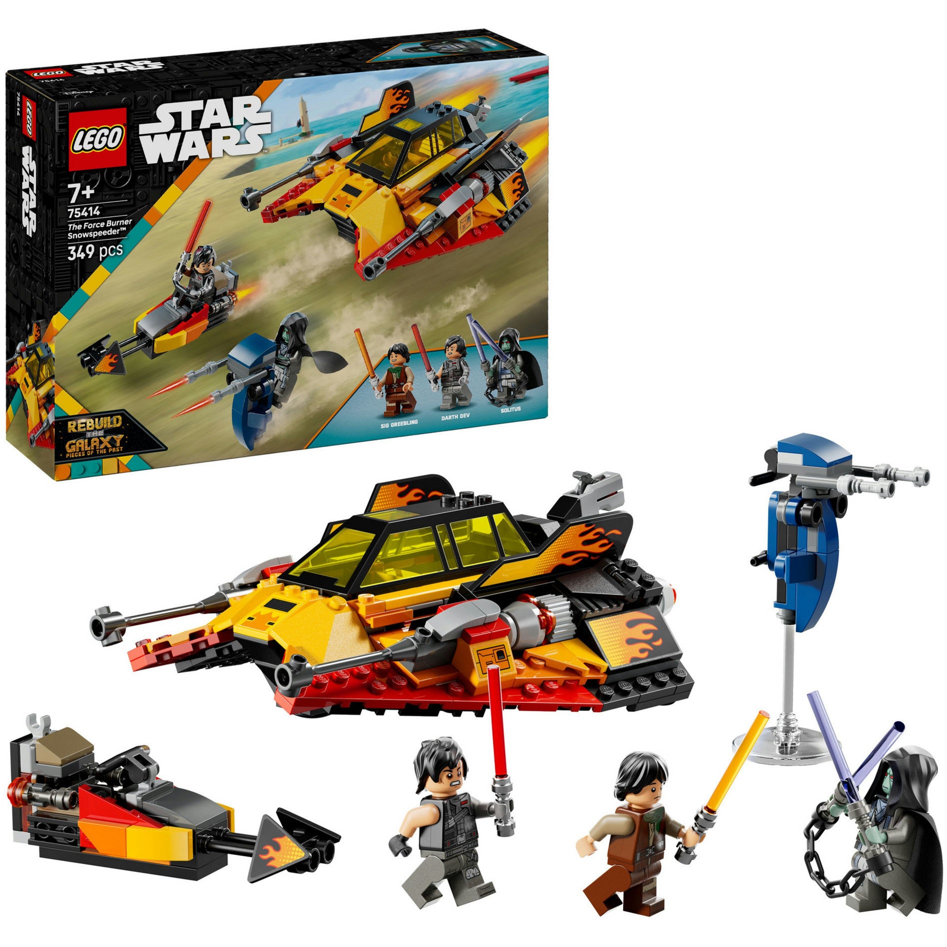 Lego ® star wars™ the force burner snowspeeder™ - 75414
