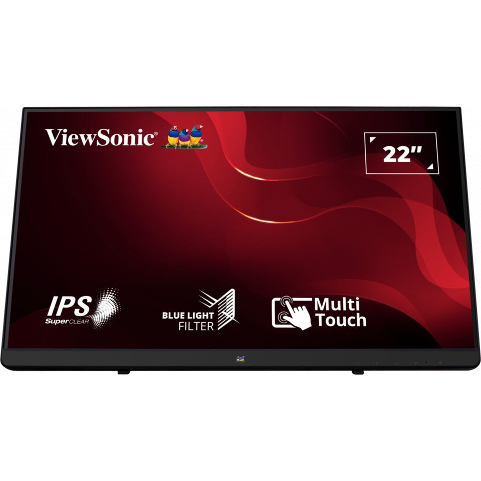Viewsonic 10-point touch monitor td2230 22 (zwart, hdmi, displayport, vga)