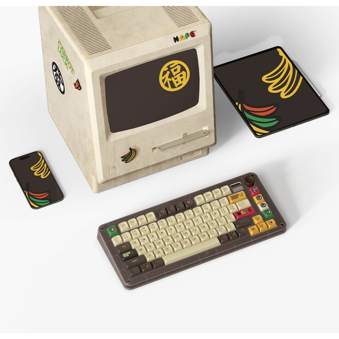 Iqunix ZX75 Happy Ape Draadloos Mechanisch Toetsenbord