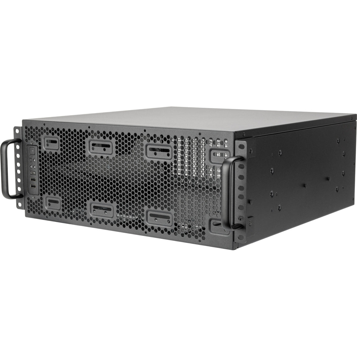 Silverstone rm4a rack behuizing (zwart | 4u | usb-c)