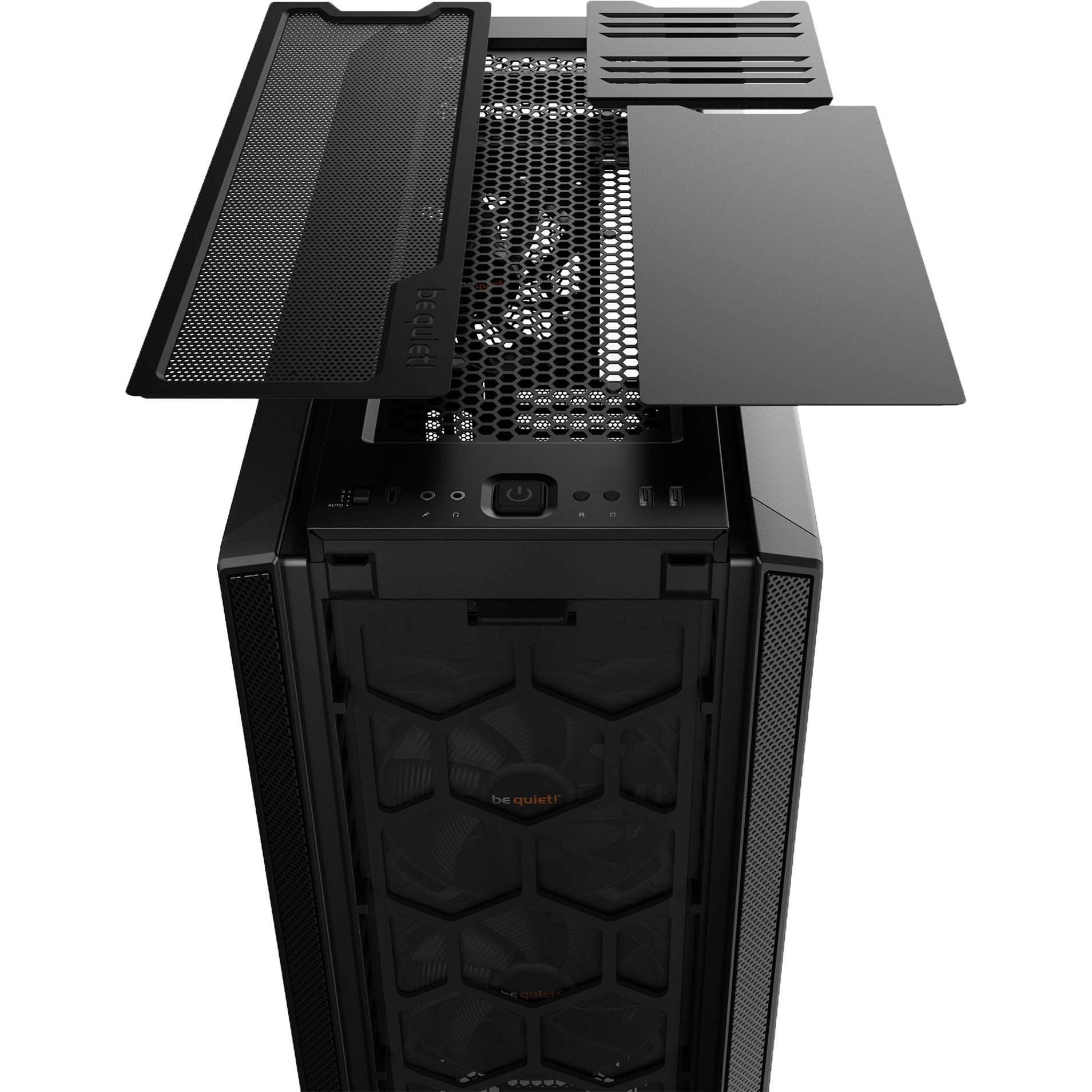 Be quiet! silent base 802 midi tower behuizing (zwart | 2x usb-a | 1x usb-c)