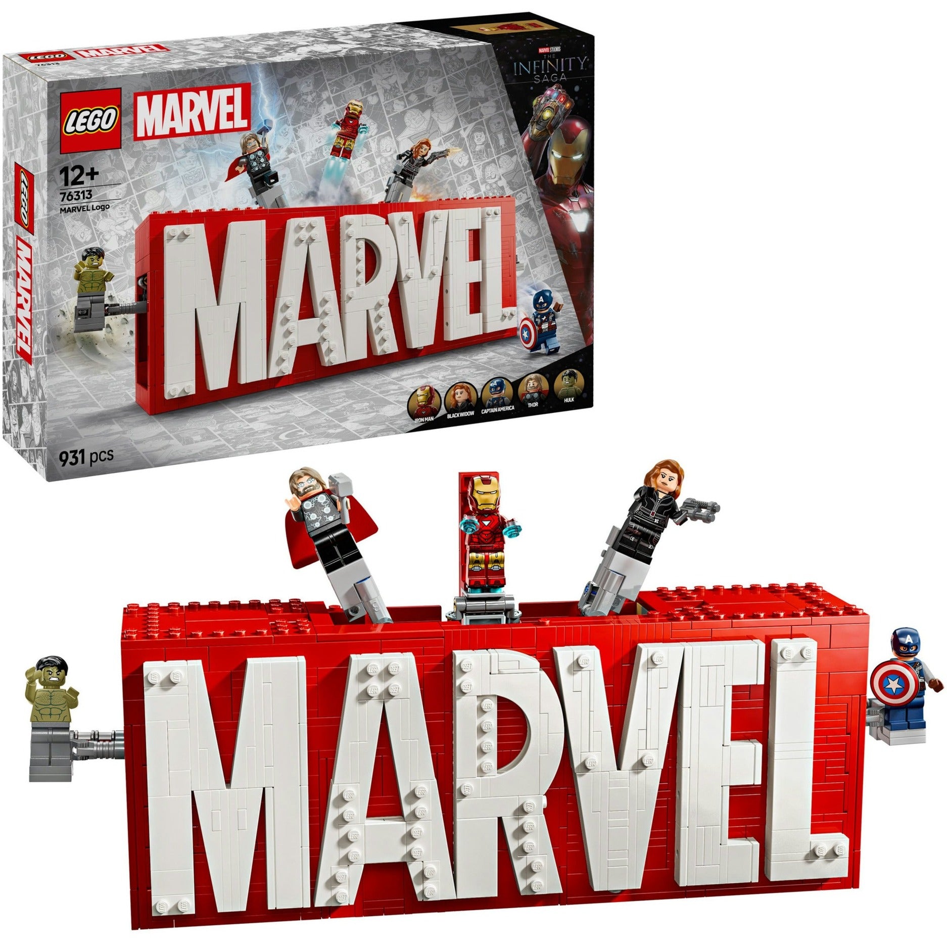 Lego superhelden 76313 wonderlogo en minifiguren