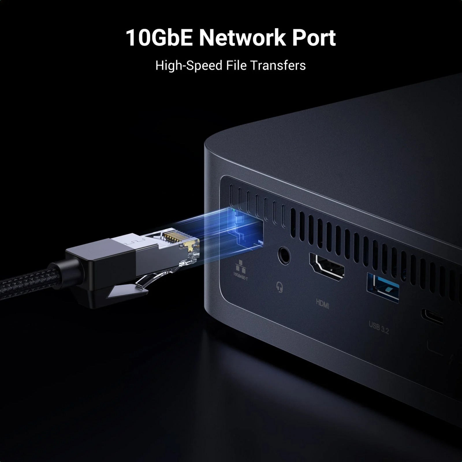 Ugreen nasync dxp480t plus (grijs, wifi, 1x 10gbe, hdmi, thunderbolt 4 (40 gb s))