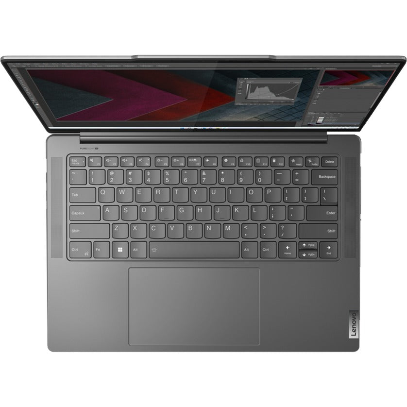 Lenovo yoga pro 7 14aph8 (82y8003cmh) 14.5 2-in-1 laptop (grijs | ryzen 7 7840hs | radeon 780m | 16 gb | 512 gb ssd)