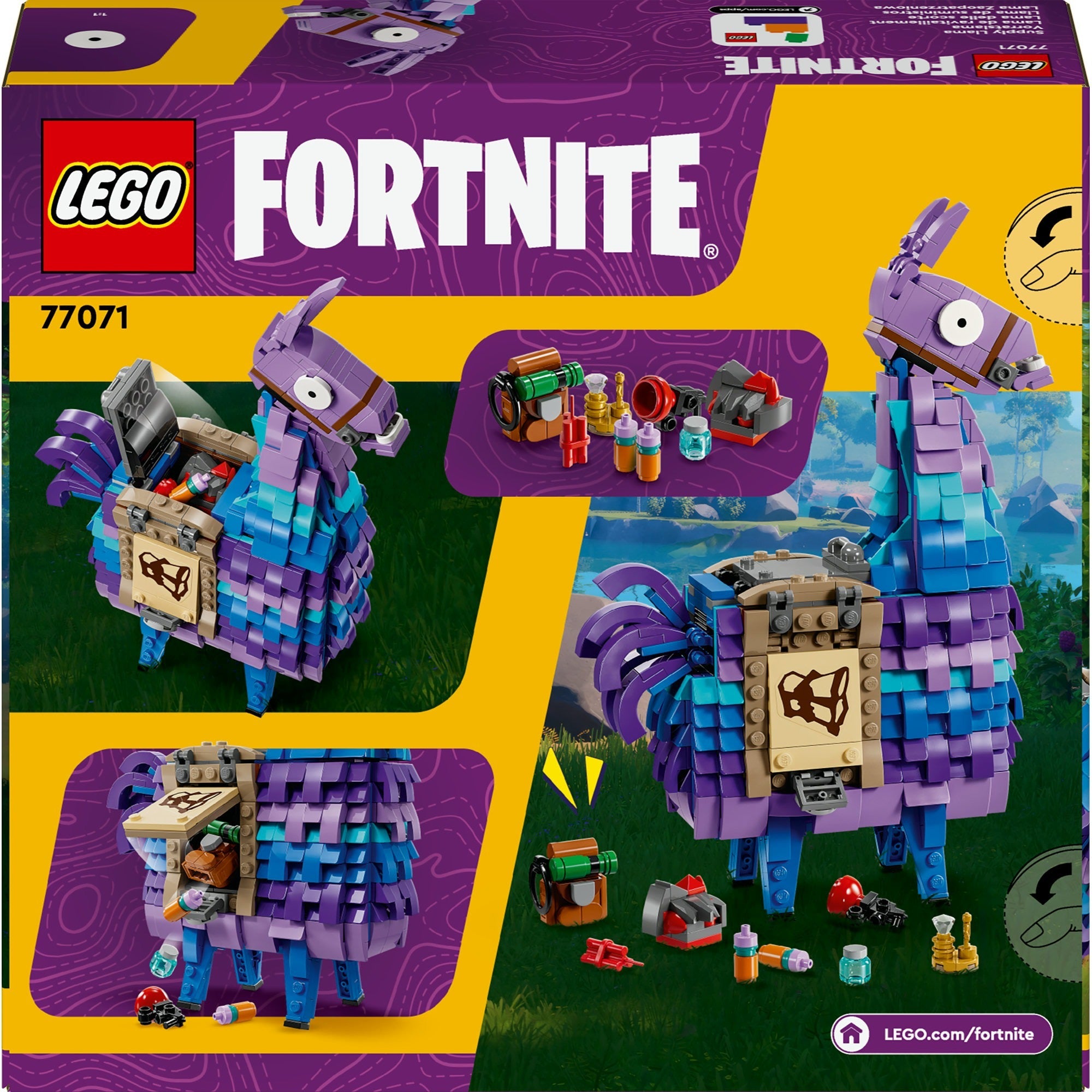 Lego Fortnite 77071 bevoorrading lama