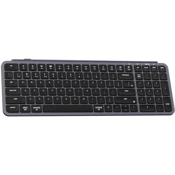 Keychron b2 pro-k1 toetsenbord (grijs, us lay-out (qwerty), scissor switches, 96%, abs keycaps, 2.4 ghz | bluetooth | usb)