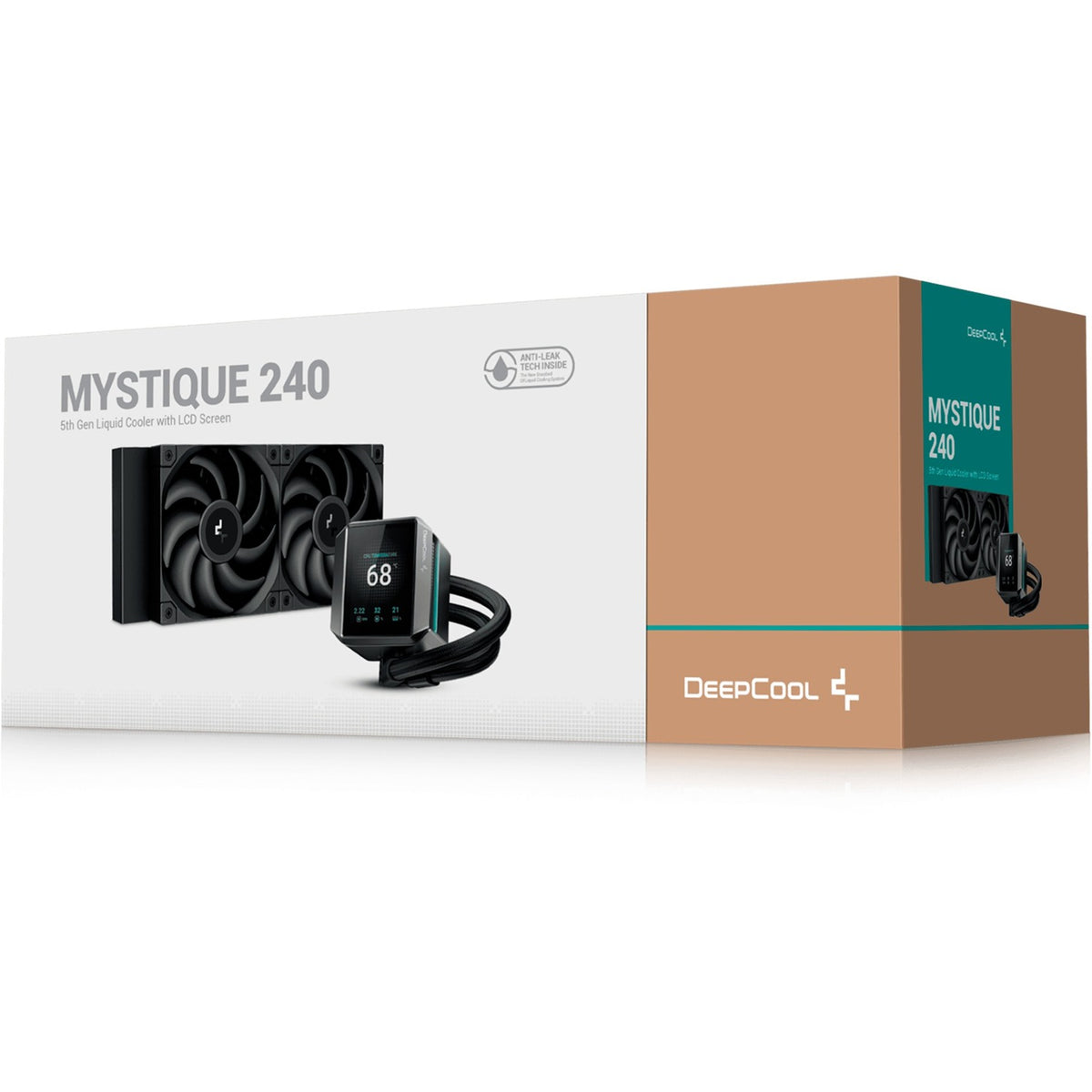 Deepcool mystique 240 waterkoeling (zwart)