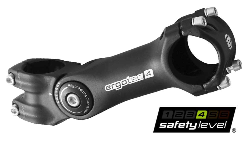 Ergotec Stuurpen Ahead Octopus2 31,8 75 zwart zand