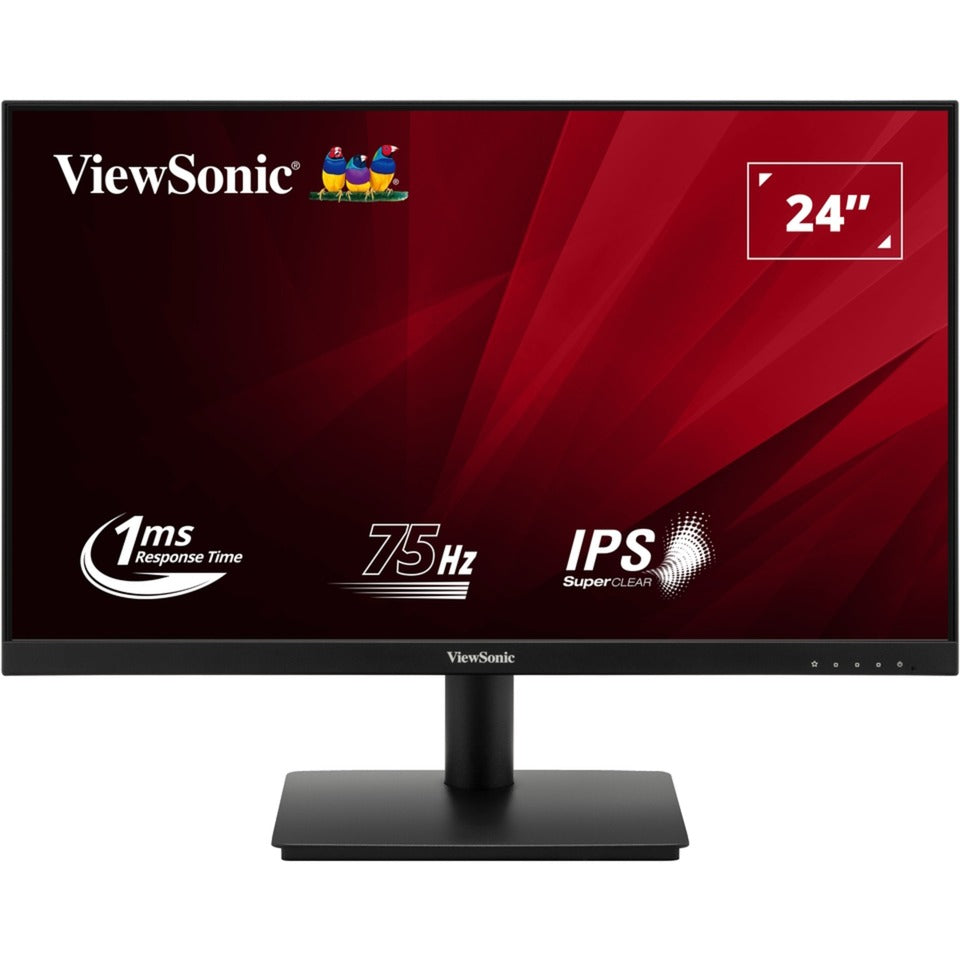 Viewsonic va240-h-2 23.8 monitor (zwart (mat), hdmi, vga)