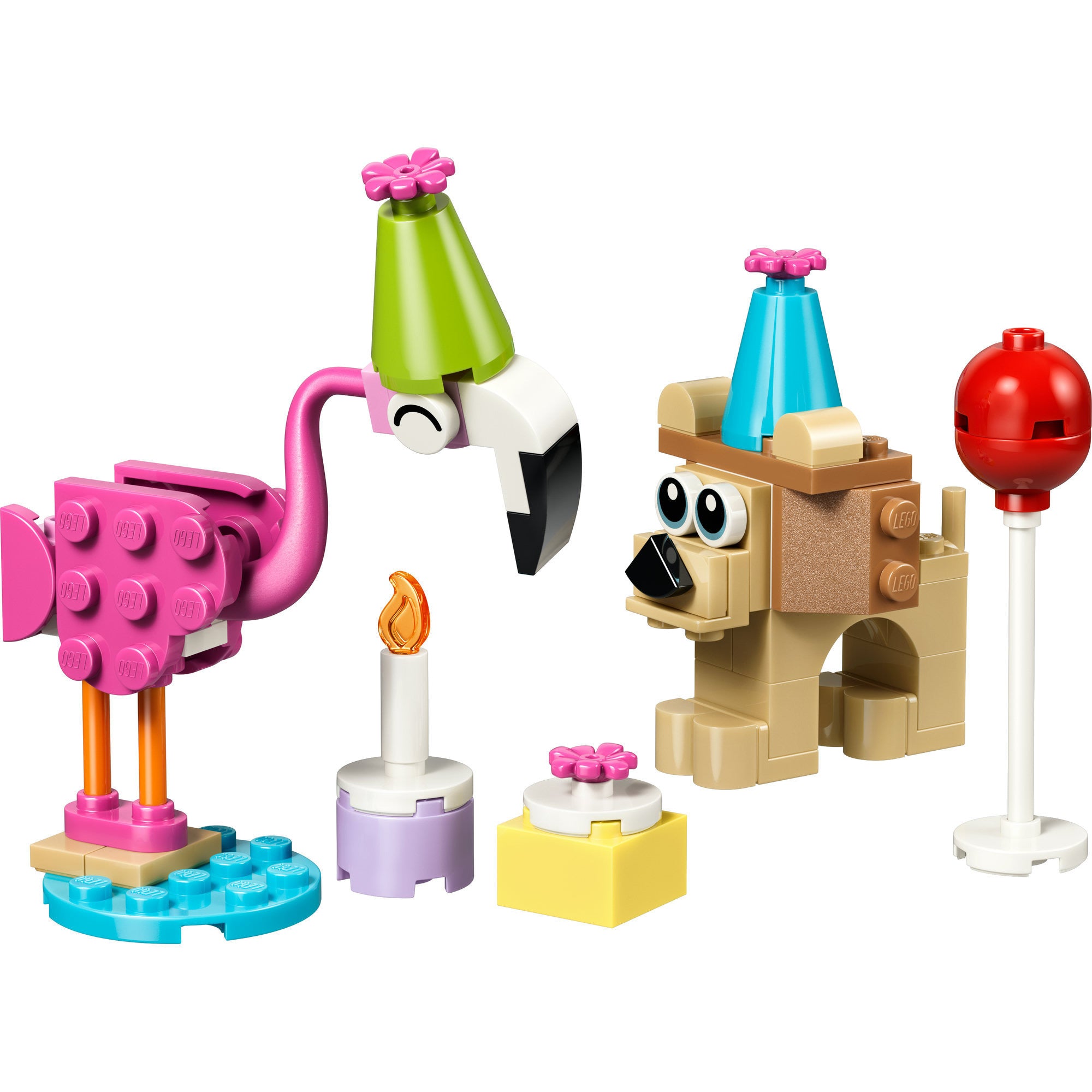 Lego creator - schattige dierenverjaardag (paperbag) - 30715