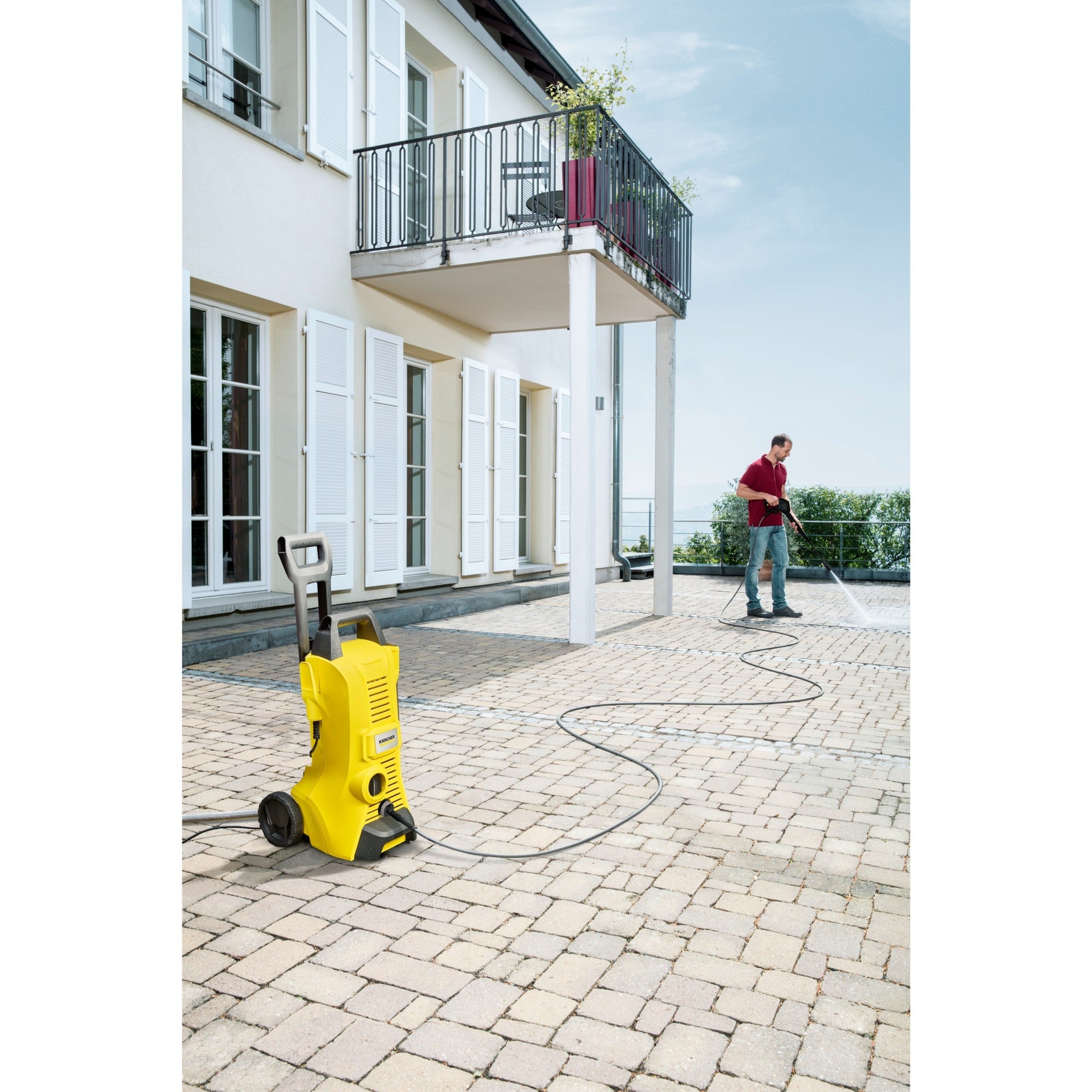 Kärcher k 3 power control hogedrukreiniger (geel zwart, 1.676-100.0)