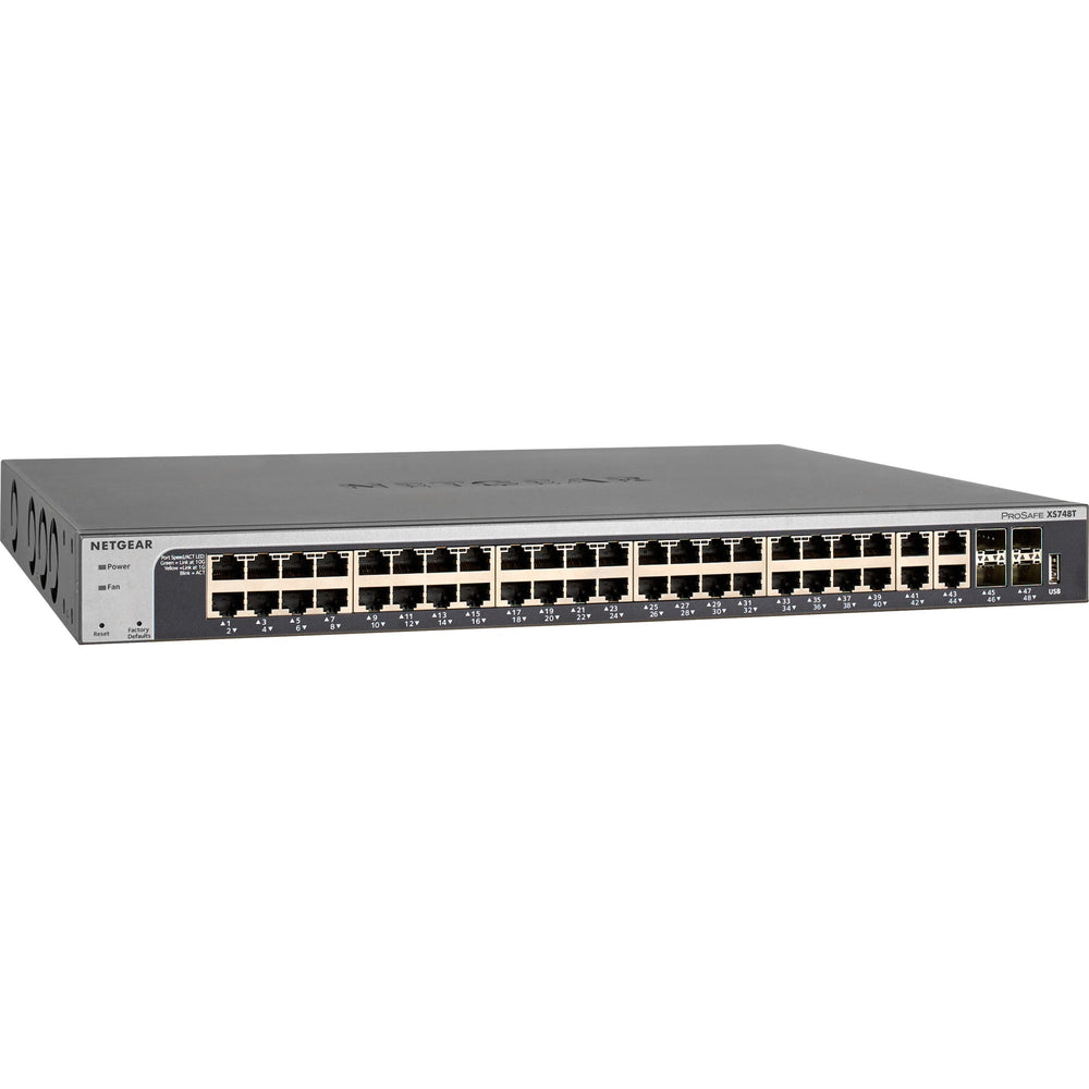 Netgear prosafe xs748t switch