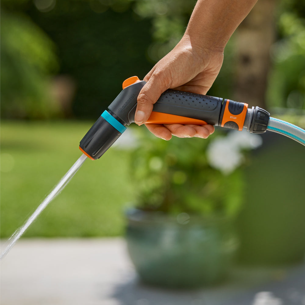 Gardena classic spuitpistool startset (grijs oranje)