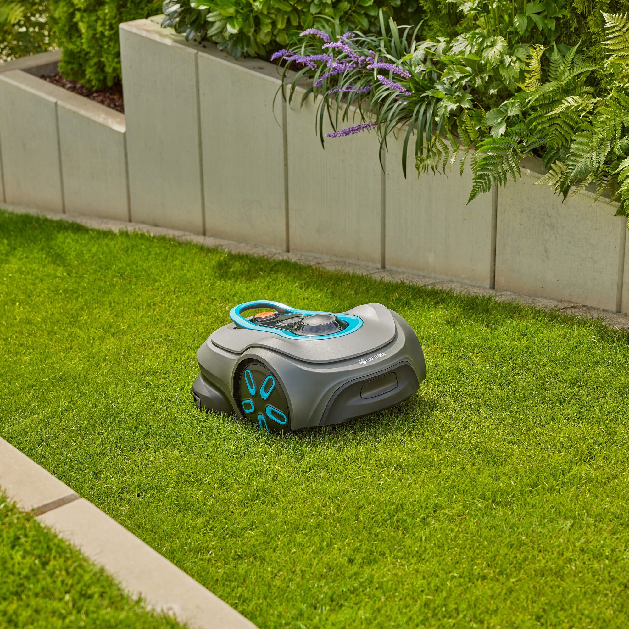 Gardena robotmaaier smart sileno free 800 m² (zwart)