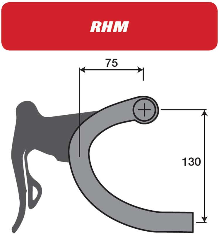 Deda Stuurbocht Superzero DCR legering POB 42 cm ( BB )