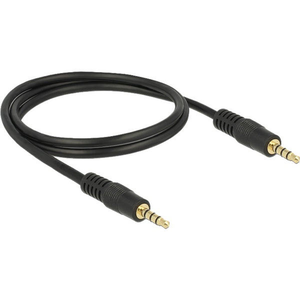 Delock 3.5 mm Cable (black, 1 meter)