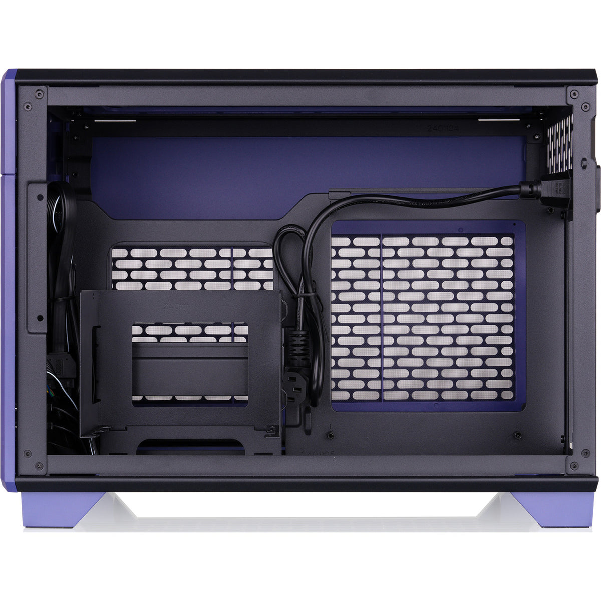 Thermaltake tr100 future dusk mini tower behuizing (paars | 2x usb-a | 1x usb-c)