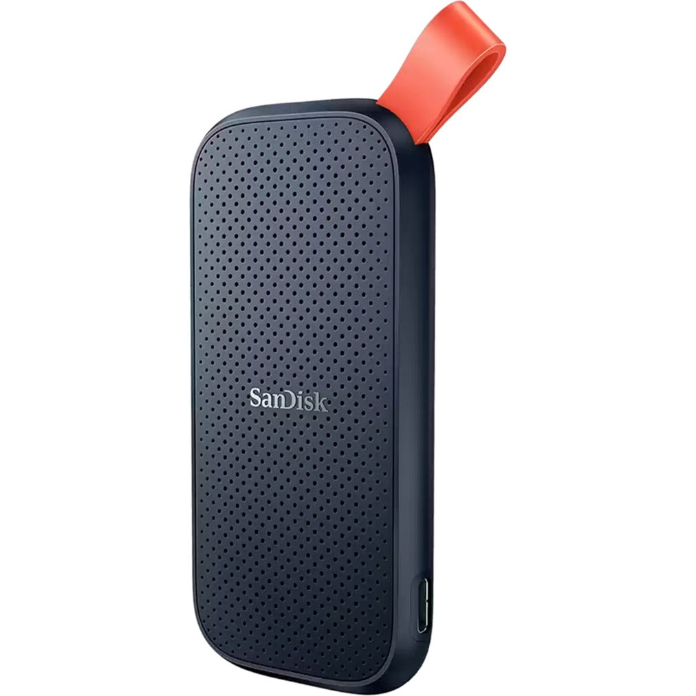 Sandisk portable 2 tb externe ssd (antraciet, usb-c)