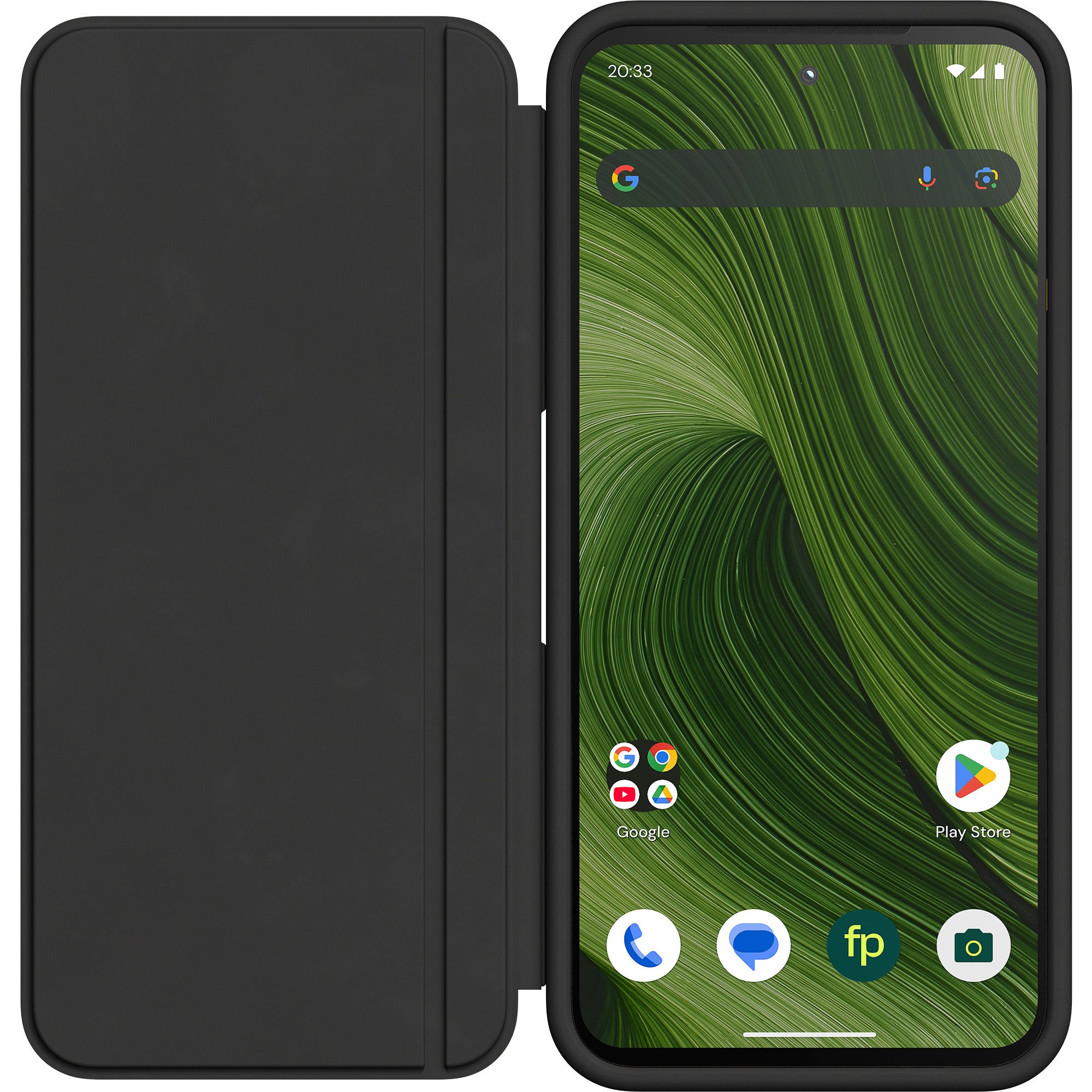 Fairphone (gen. 6) flipcase sleeve (zwart)