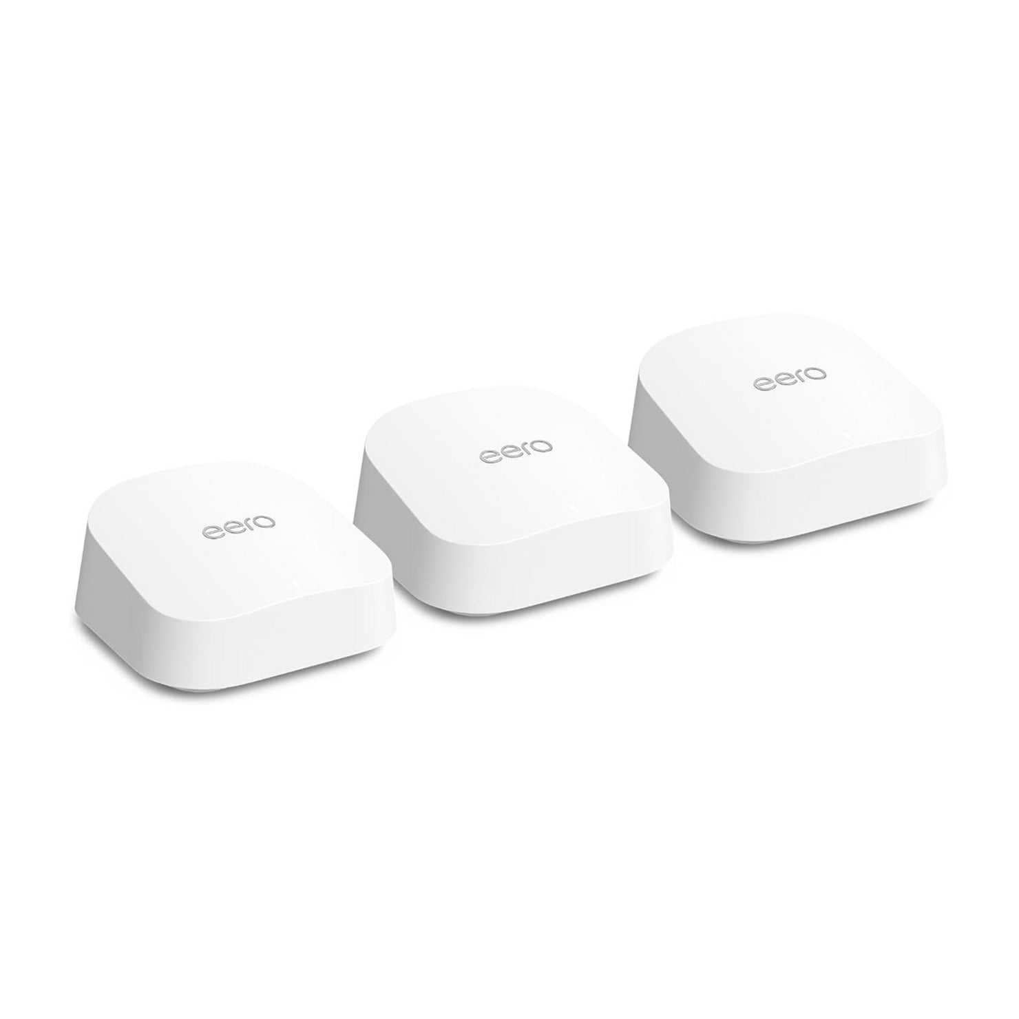 Eero 7 mesh wifi system, 3 stuks mesh router (wit)