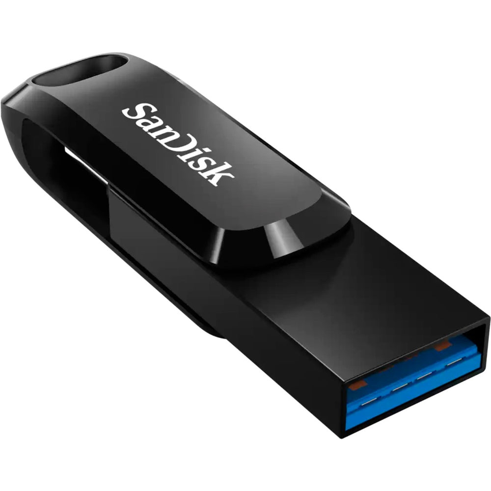 Sandisk ultra dual drive go 512 gb usb-stick (zwart, usb-a 3.2 (5 gbit s), usb-c 3.2 (5 gbit s))