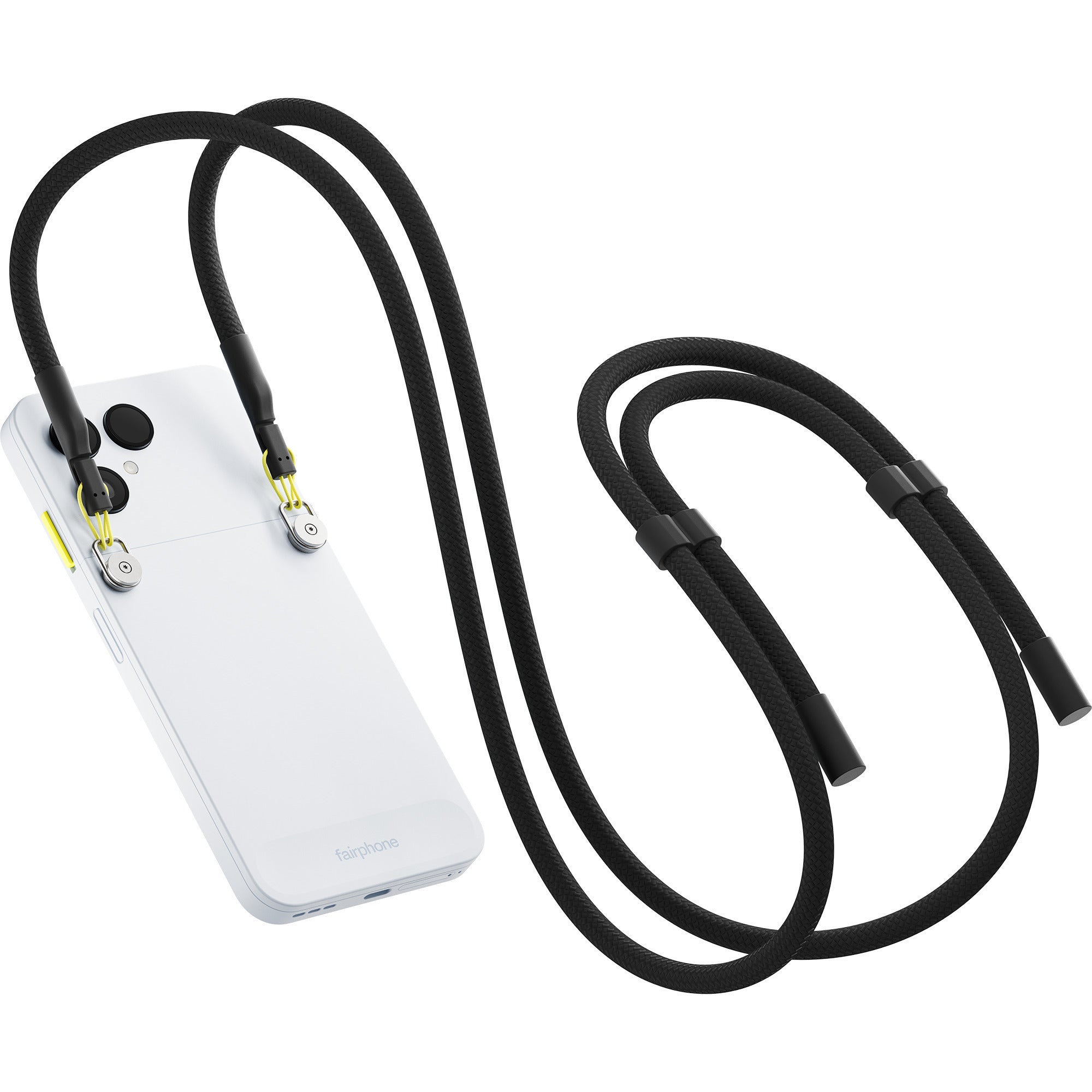 Fairphone (gen. 6) telefoonkoord smartphonehouder (zwart)