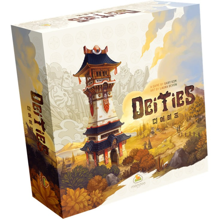 European player network deities bordspel (engels, 2 - 4 spelers, 45 - 60 minuten, vanaf 14 jaar)