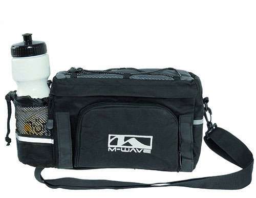 M-Wave Uitklapbare tas Amsterdam 16L zwart grijs