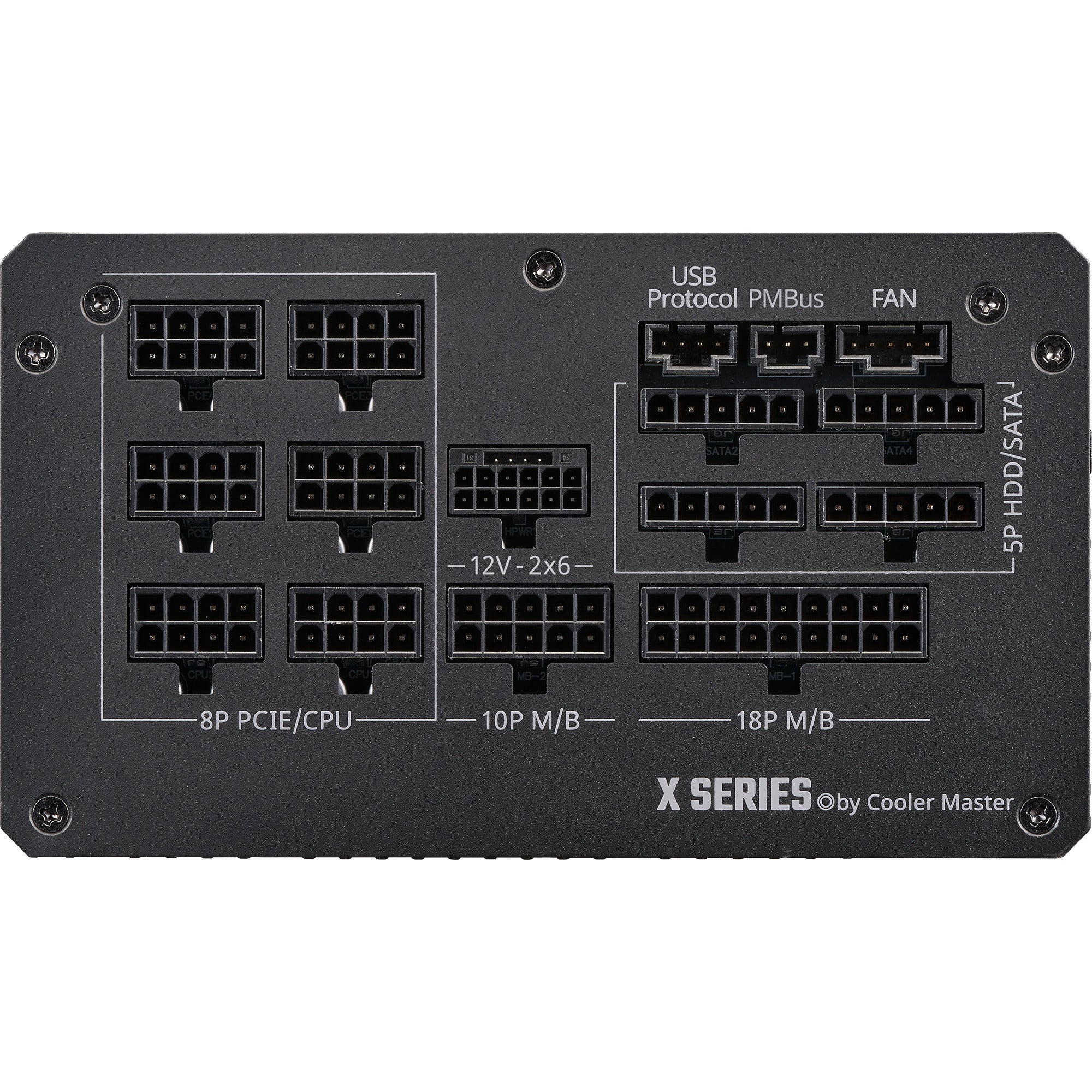 Cooler master , 1100 watt voeding (zwart)