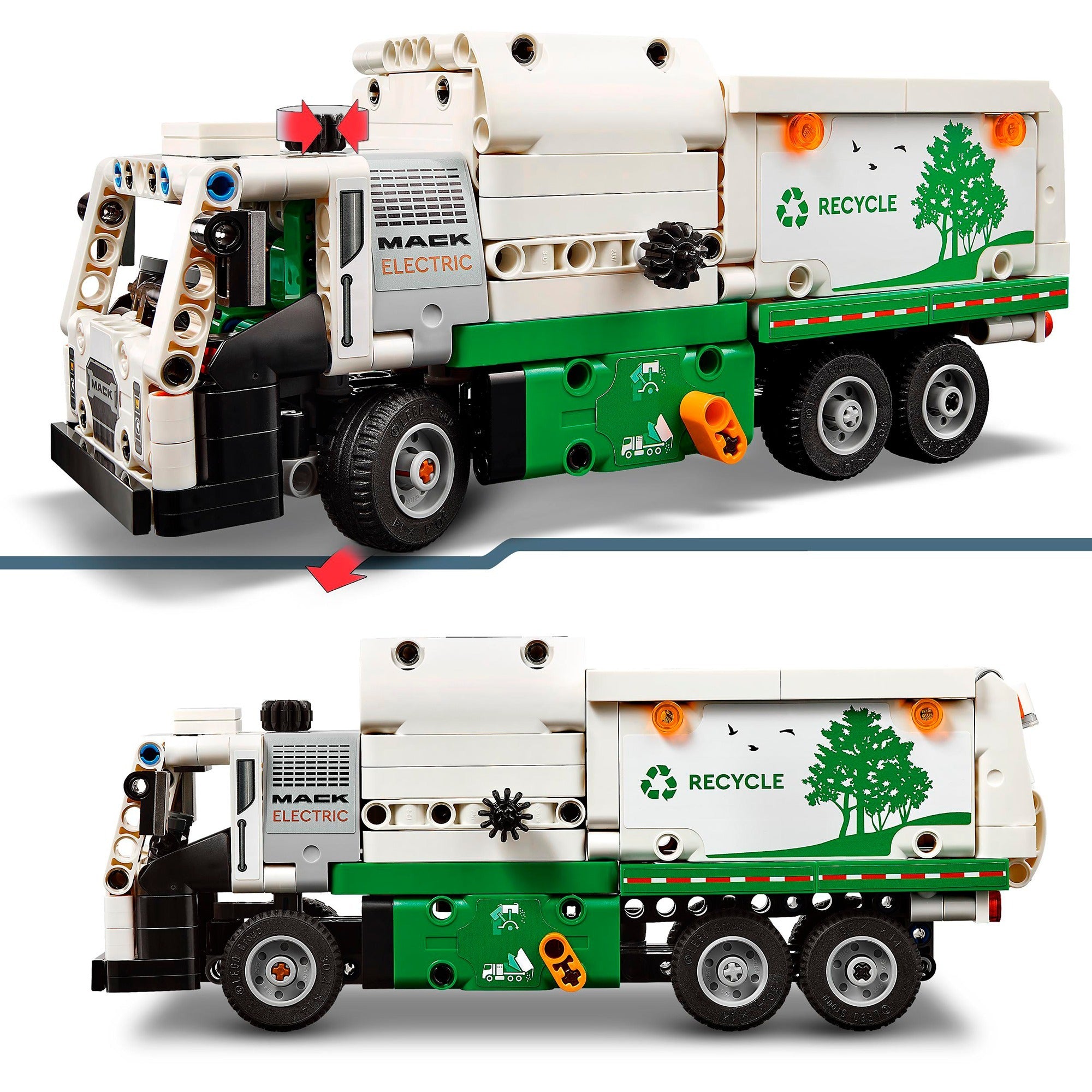 Lego LEGO Technic 42167 Mack Lr elektrische Vuilniswagen