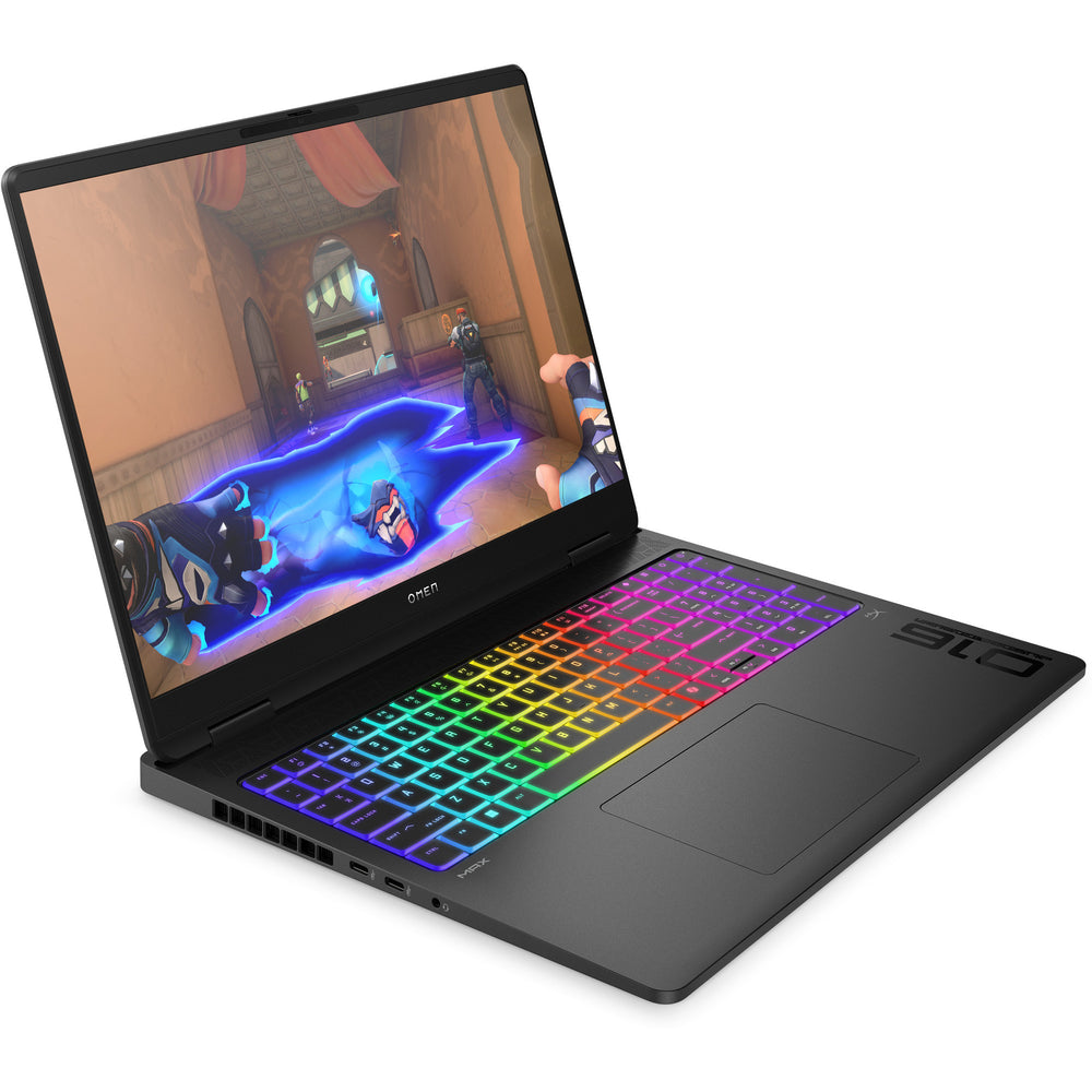 Omen max 16-ak0375nd (bk0d9ea) 16 copilot+ gaming laptop (zwart | ryzen ai 9 hx 375 | rtx 5070 ti | 32 gb | 1 tb ssd)