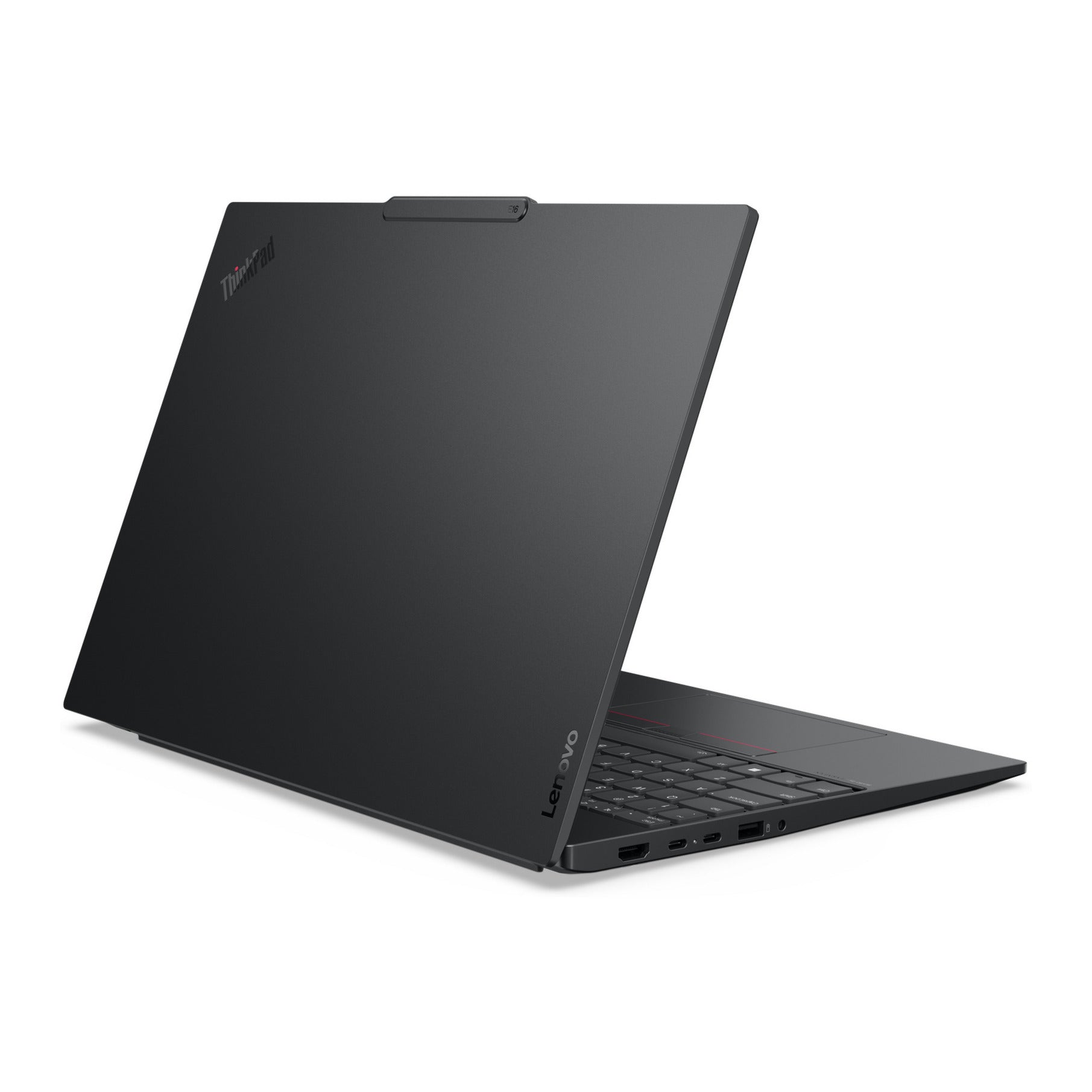 Lenovo thinkpad e16 gen 3 amd (21st005xmh) 16 laptop (zwart | ryzen 7 250 | radeon 780m | 32 gb | 1 tb ssd)