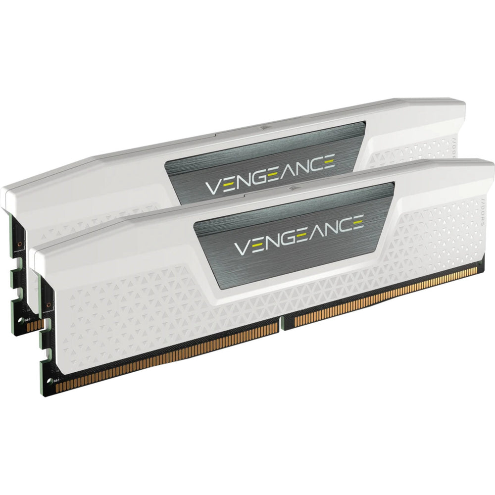 Corsair 32 gb ddr5-6400 (2x 16 gb) kit werkgeheugen (wit, cmk32gx5m2b6400z36w, vengeance, xmp 3.0, amd expo)