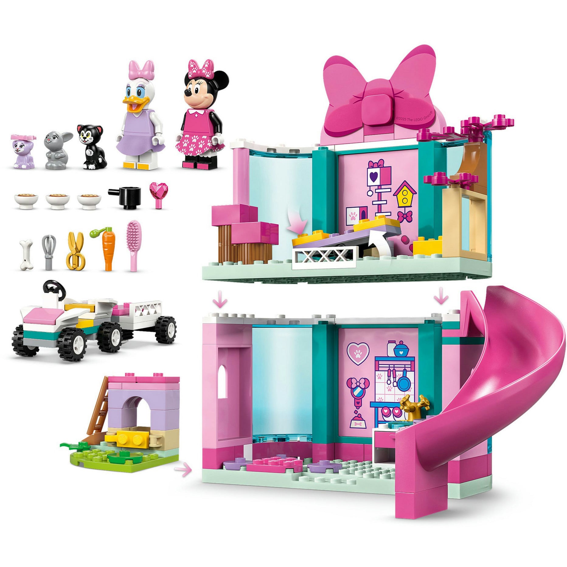 Disney LEGO 43274 klassiek Minnie's huisdierenhotel
