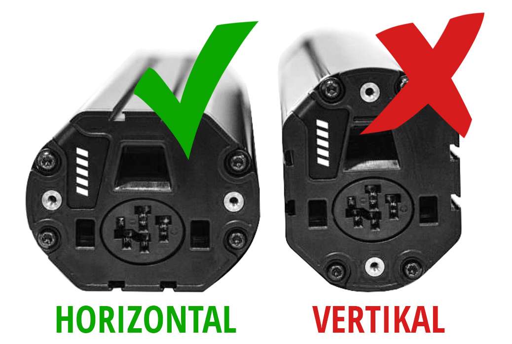 Bosch powertube 625 battery (bbp290) horizontal