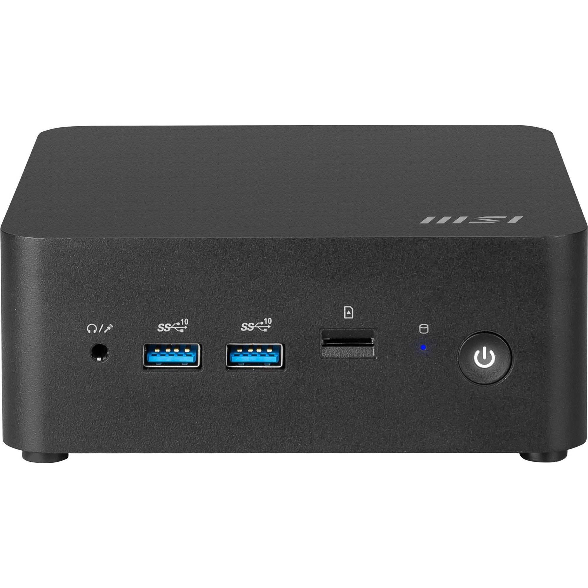 Msi cubi nuc 1m-002eu pc-systeem (zwart | core 5 120u | intel graphics | 8 gb | 512 gb ssd)