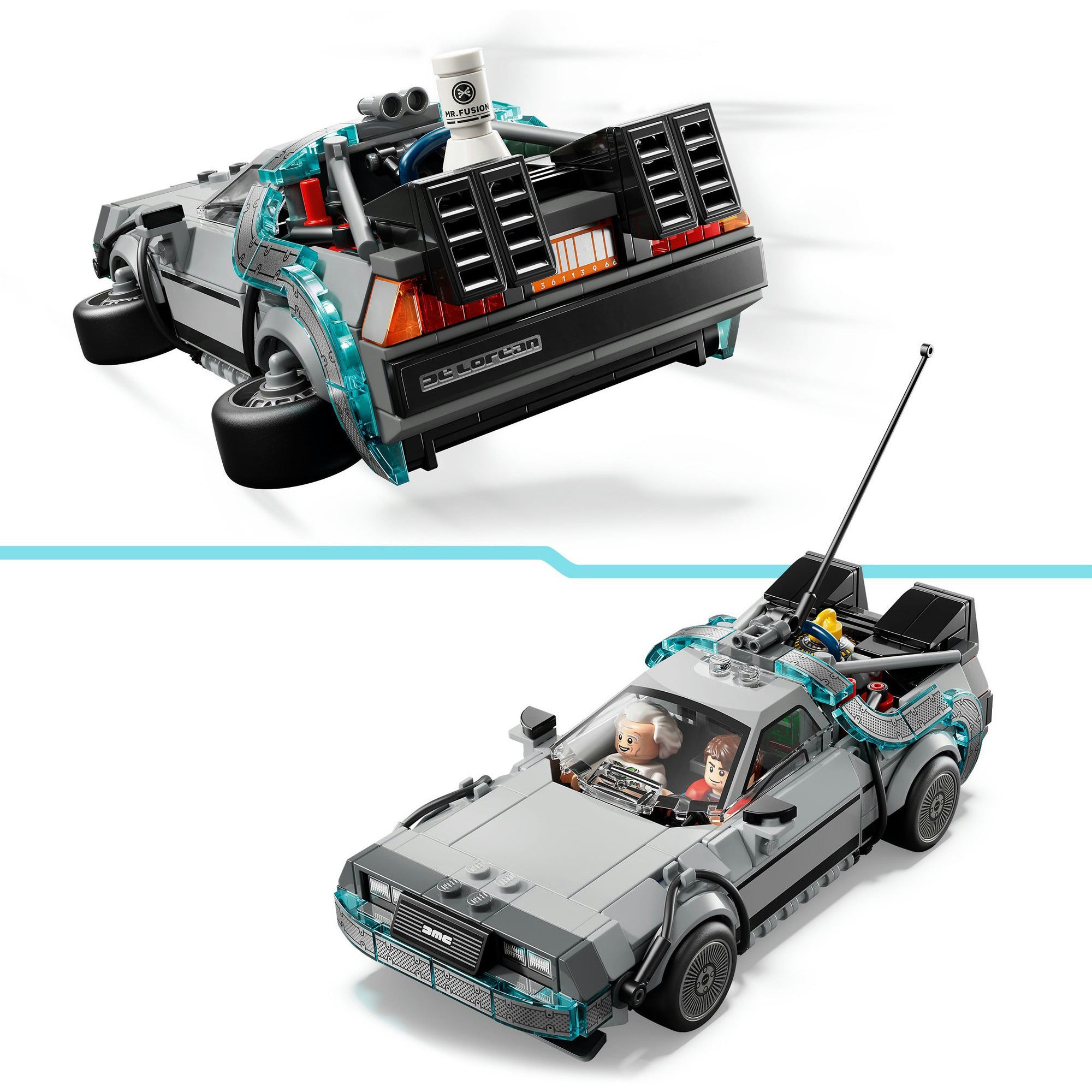 Lego speed champions tijdmachine uit back to the future - 77256