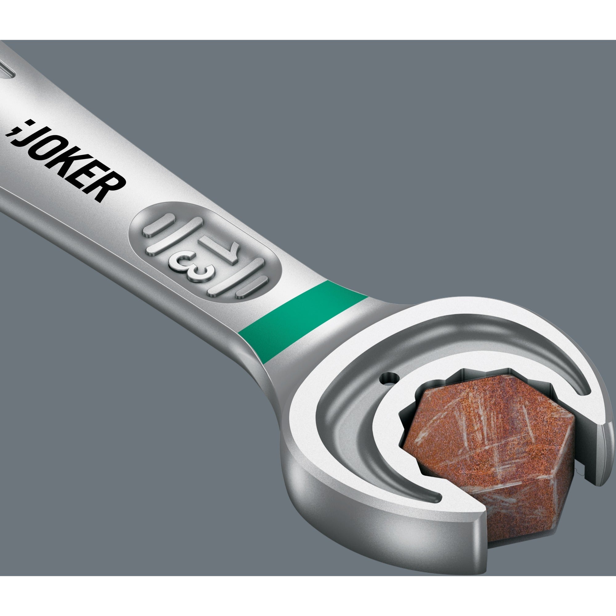Wera combinatieset joker moersleutel (2x dubbele steeksleutel, 4x ring-steeksleutel met ratel)