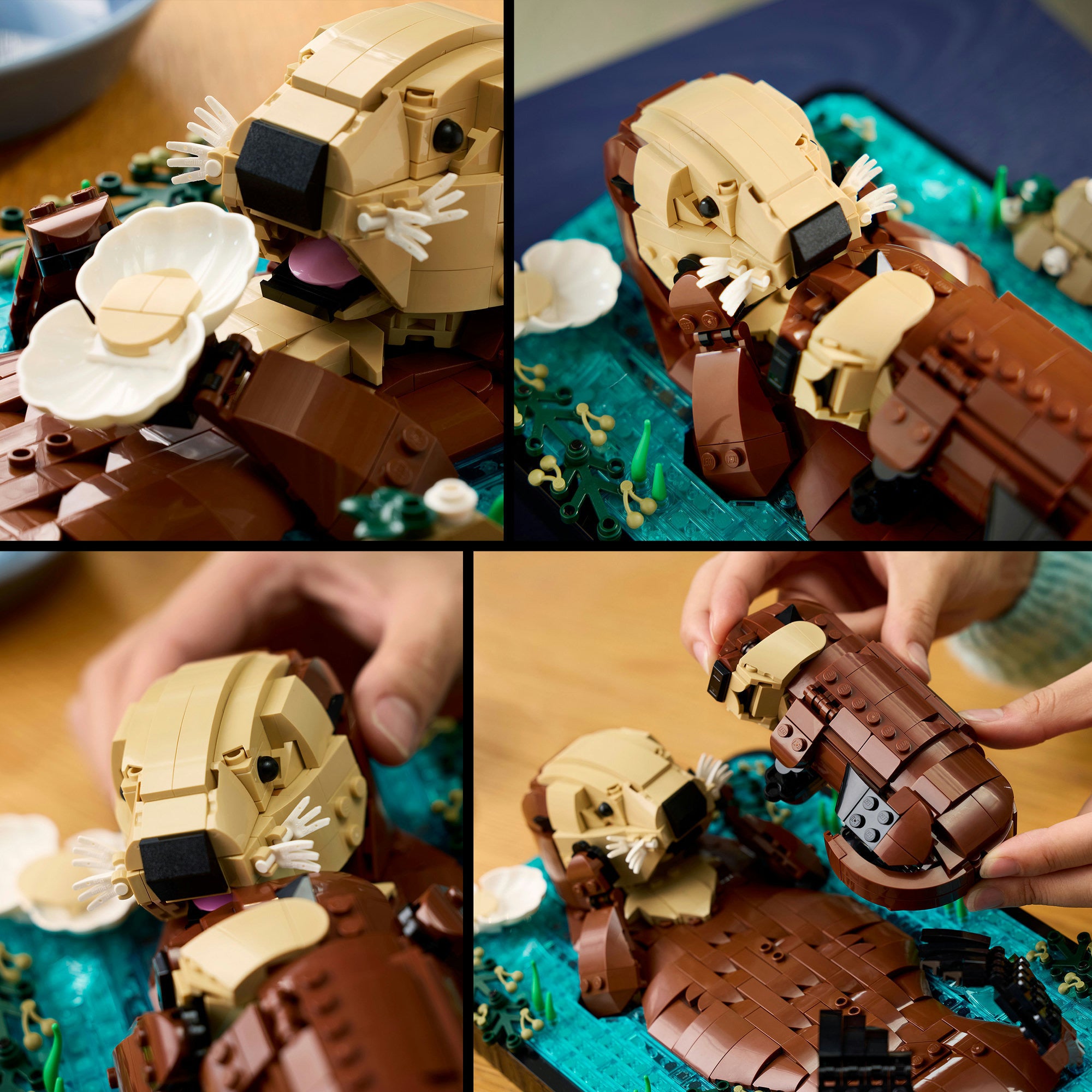 Lego ideas drijvende zeeotters - 21366