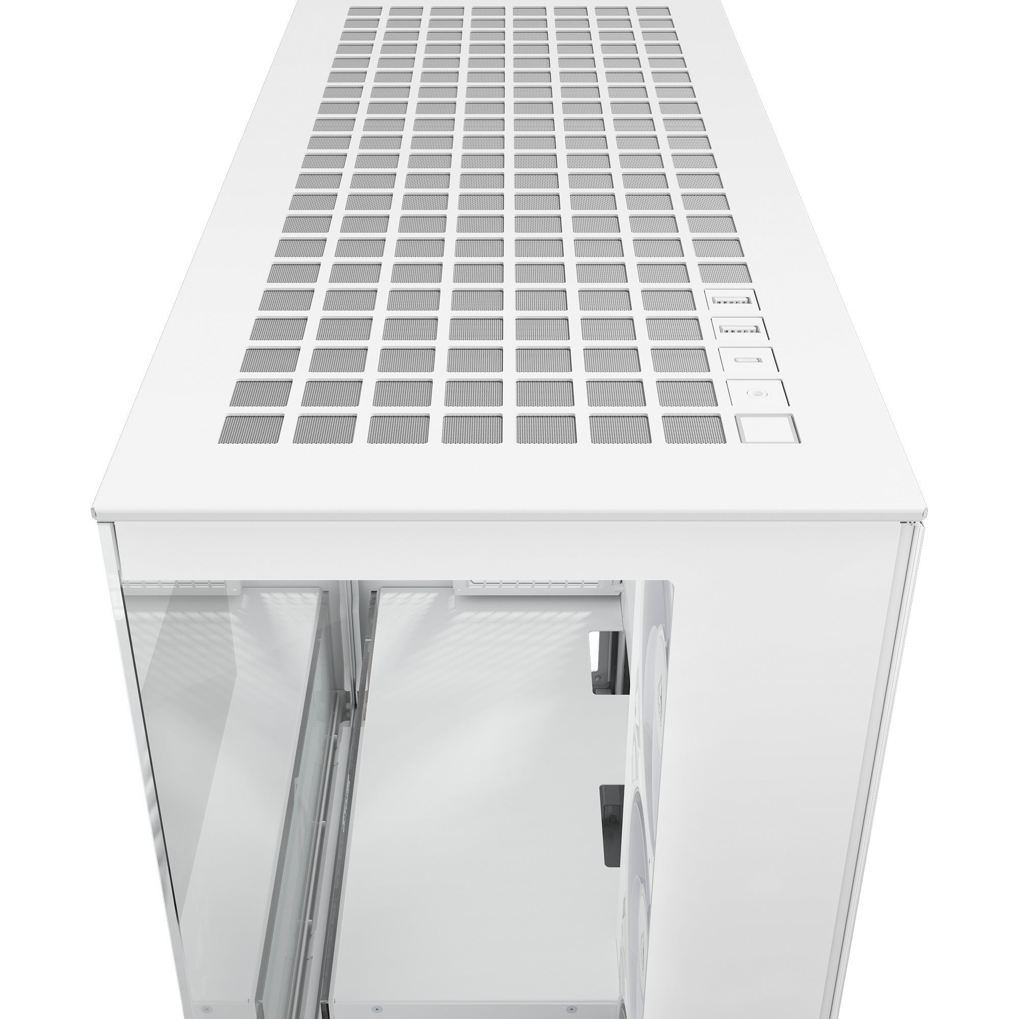 Arctic xtender midi tower behuizing (wit | 2x usb-a | 1x usb-c | rgb | tempered glass)