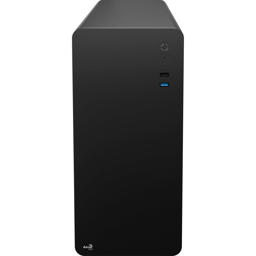 Aerocool cs110 mini tower behuizing (zwart | 2x usb-a)